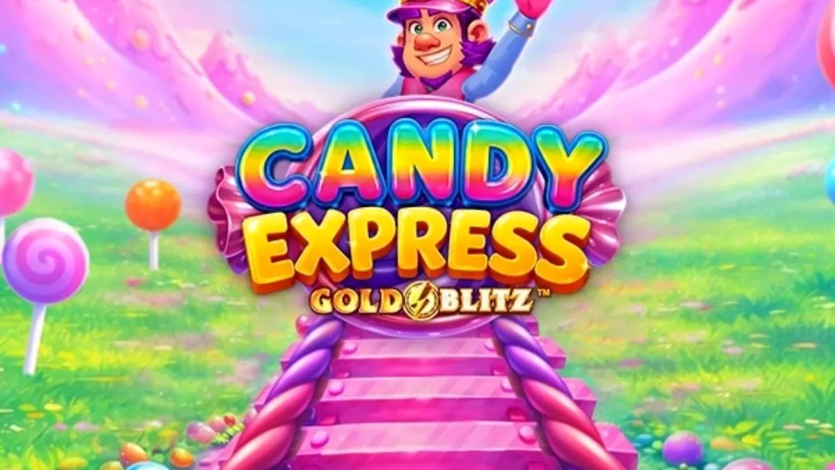 Candy Express Gold Blitz سلاٹ کا رنگین اور پرکشش انٹرفیس
